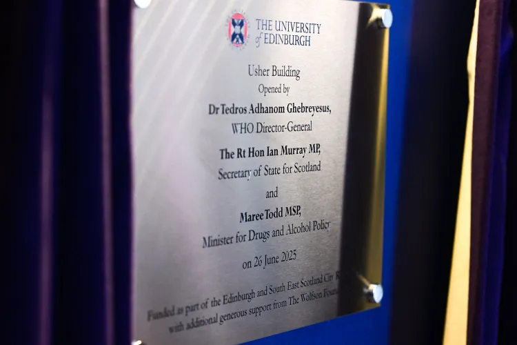 Usher Building Opening | Usher Connects | Usher Institute